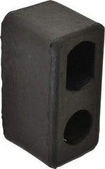Vestil - 6 Inch Long x 3 Inch Wide x 3-1/2 Inch High Dock Bumper - 6 Inch Long x 3 Inch Wide x 3-1/2 Inch High Dock Bumper - Apex Tool & Supply