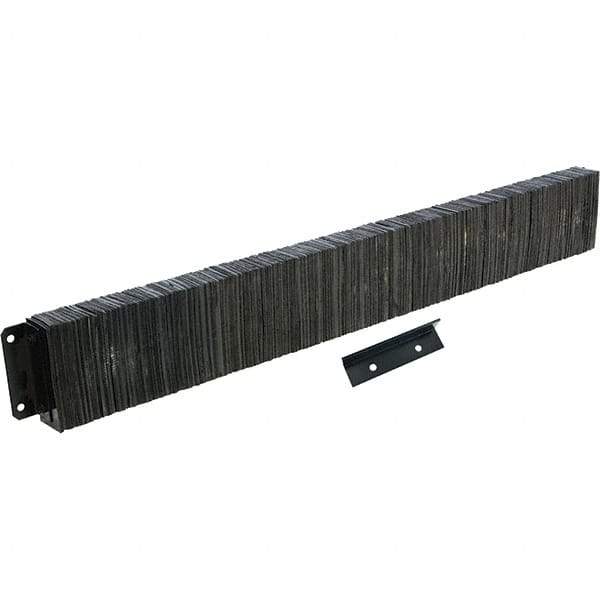 Vestil - 96 Inch Wide x 12 Inch High x 4 Inch Projection Laminated Dock Bumper - 96 Inch Wide x 12 Inch High x 4 Inch Projection Laminated Dock Bumper - Apex Tool & Supply