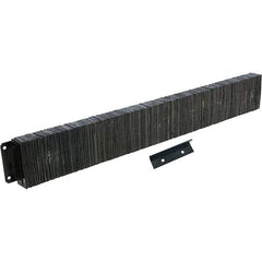 Vestil - 96 Inch Wide x 12 Inch High x 4 Inch Projection Laminated Dock Bumper - 96 Inch Wide x 12 Inch High x 4 Inch Projection Laminated Dock Bumper - Apex Tool & Supply