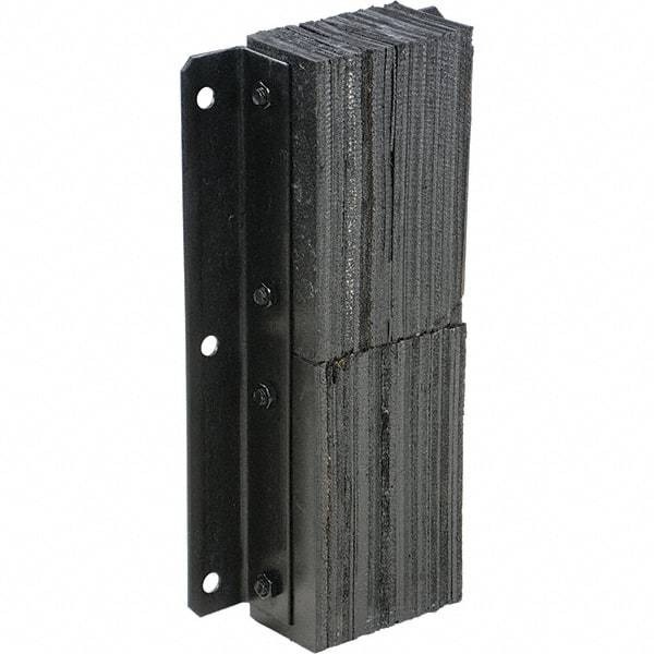 Vestil - 11 Inch Wide x 24 Inch High x 4 Inch Projection Laminated Dock Bumper - 11 Inch Wide x 24 Inch High x 4 Inch Projection Laminated Dock Bumper - Apex Tool & Supply