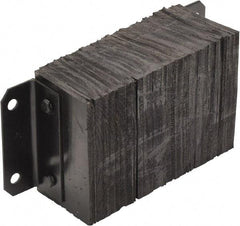 Vestil - 18 Inch Wide x 10 Inch High x 6 Inch Projection Laminated Dock Bumper - 18 Inch Wide x 10 Inch High x 6 Inch Projection Laminated Dock Bumper - Apex Tool & Supply