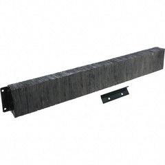 Vestil - 96 Inch Wide x 12 Inch High x 6 Inch Projection Laminated Dock Bumper - 96 Inch Wide x 12 Inch High x 6 Inch Projection Laminated Dock Bumper - Apex Tool & Supply