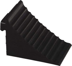 Vestil - 7-1/4" Wide x 7-1/2" High x 11" Deep, Rubber Wheel Chock - Apex Tool & Supply