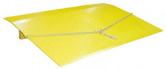 Vestil - 3,090 Lb Steel Dock Plate - 60" Long x 60" Wide x 9" High - Apex Tool & Supply