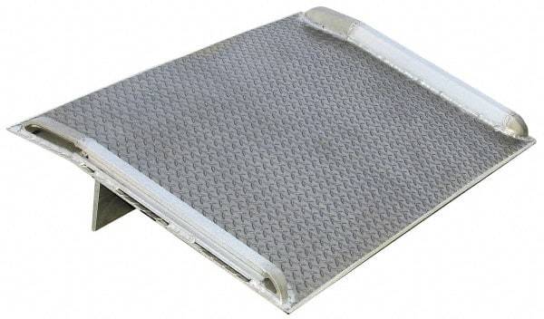 Vestil - 9,000 Lb Aluminum Dock Board - 48" Long x 72" Wide x 7" High - Apex Tool & Supply