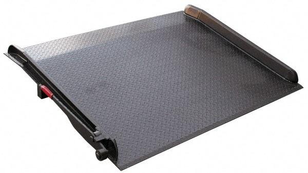 Vestil - 15,000 Lb Steel Dock Board - 60" Long x 60" Wide x 9" High - Apex Tool & Supply