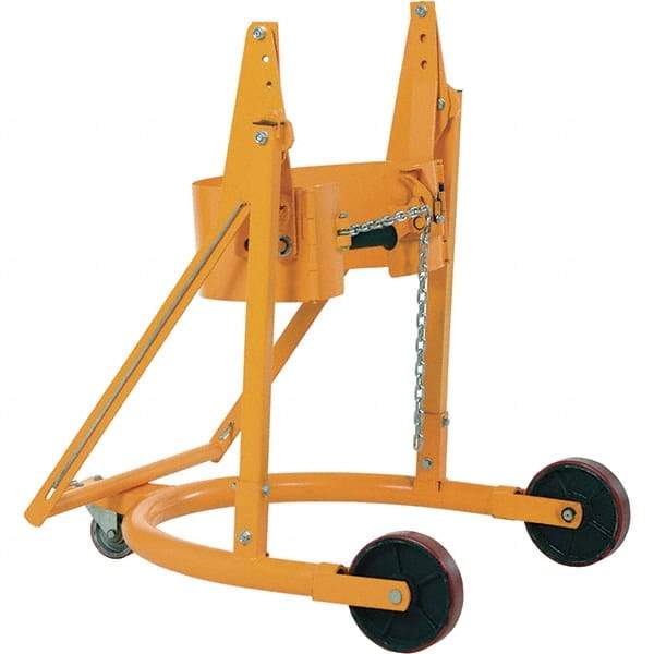 Value Collection - 1,496 Lb Load Capacity, Drum Carrier/Rotator - For 55 Gal Drums - Apex Tool & Supply