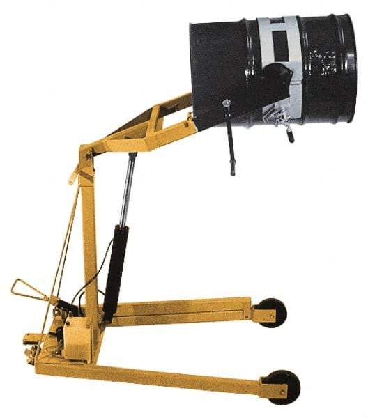 Vestil - 800 Lb Load Capacity, 55 Gal Drum Carrier/Rotator/Boom - For 55 Gal Drums - Apex Tool & Supply
