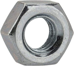 Value Collection - M6x1.00 Metric Coarse Steel Right Hand Hex Nut - 10mm Across Flats, 5mm High, Hot Dipped Galvanized Finish - Apex Tool & Supply
