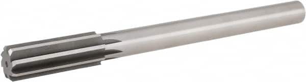 Hertel - 0.847" High Speed Steel 8 Flute Chucking Reamer - Apex Tool & Supply