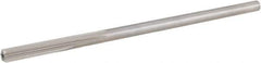 Hertel - #28 Cobalt Chucking Reamer - Straight Flute, 0.135" Straight Shank, 1" Flute Length, 4" OAL - Apex Tool & Supply