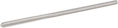 Hertel - 2.5mm Cobalt 4 Flute Chucking Reamer - Straight Flute, 0.0928" Straight Shank, 3/4" Flute Length, 3-1/2" OAL - Apex Tool & Supply