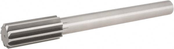 Hertel - 1-7/16" High Speed Steel 10 Flute Chucking Reamer - Apex Tool & Supply