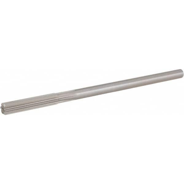 Hertel - 0.338" High Speed Steel 6 Flute Chucking Reamer - Apex Tool & Supply