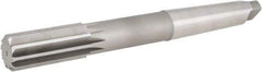 Hertel - 1-5/16" High Speed Steel 10 Flute Chucking Reamer - Straight Flute, Morse Taper Shank, 3" Flute Length, 11-1/2" OAL - Apex Tool & Supply
