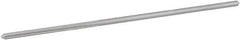 Hertel - 0.0855" High Speed Steel 4 Flute Chucking Reamer - Straight Flute, 0.0771" Straight Shank, 3/4" Flute Length, 3" OAL - Apex Tool & Supply