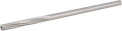 Hertel - 7/32" Cobalt 6 Flute Chucking Reamer - Spiral Flute, 0.2792" Straight Shank, 1-1/2" Flute Length, 6" OAL - Apex Tool & Supply
