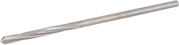 Hertel - 5/32" Cobalt 4 Flute Chucking Reamer - Spiral Flute, 0.151" Straight Shank, 1" Flute Length, 4" OAL - Apex Tool & Supply