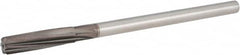Hertel - 19/32" High Speed Steel 8 Flute Chucking Reamer - Apex Tool & Supply