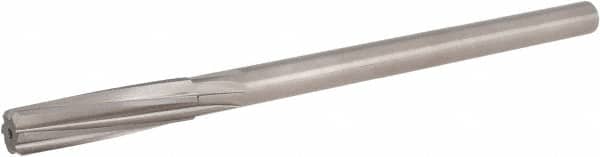 Hertel - 15/32" High Speed Steel 6 Flute Chucking Reamer - Apex Tool & Supply