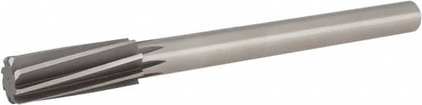 Hertel - 7/8" High Speed Steel 8 Flute Chucking Reamer - Apex Tool & Supply