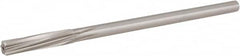 Hertel - 3/8" High Speed Steel 6 Flute Chucking Reamer - Apex Tool & Supply