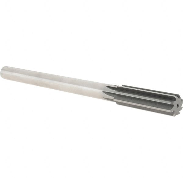 Hertel - 0.755" High Speed Steel 8 Flute Chucking Reamer - Apex Tool & Supply