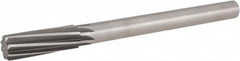 Hertel - 27/32" High Speed Steel 8 Flute Chucking Reamer - Apex Tool & Supply