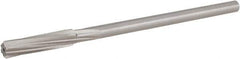 Hertel - 15/64" Cobalt 6 Flute Chucking Reamer - Spiral Flute, 0.2265" Straight Shank, 1-1/2" Flute Length, 6" OAL - Apex Tool & Supply