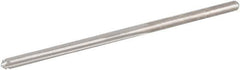 Hertel - #48 High Speed Steel 4 Flute Chucking Reamer - Straight Flute, Straight Shank, 3/4" Flute Length, 2" OAL - Apex Tool & Supply