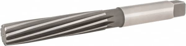 Hertel - 1-3/8" Diam, Straight Shank, 6.31" Flute, Hand Reamer - Apex Tool & Supply