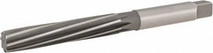 Hertel - 29/32" Diam, Straight Shank, 5" Flute, Hand Reamer - Apex Tool & Supply