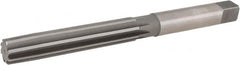 Hertel - 15/16" Diam, Straight Shank, 5.13" Flute, Hand Reamer - Apex Tool & Supply