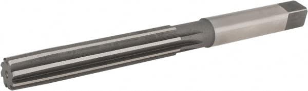 Hertel - 11/16" Diam, Straight Shank, 3.88" Flute, Hand Reamer - Apex Tool & Supply