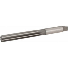 Hertel - 3/4" Diam, Straight Shank, 4.19" Flute, Hand Reamer - Apex Tool & Supply