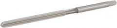 Hertel - 1/8" Diam, Straight Shank, 1-1/2" Flute, Hand Reamer - Apex Tool & Supply