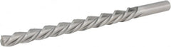 Hertel - #9 Pin, 0.6066" Diam, 0.4805" Small End, 9/16" Diam Straight Shank, 6-1/16" Flute, Taper Pin Reamer - Apex Tool & Supply