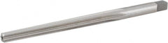 Hertel - #1 Pin, 0.1798" Diam, 0.1447" Small End, 3/16" Diam Straight Shank, 1-11/16" Flute, Taper Pin Reamer - Apex Tool & Supply