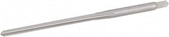 Hertel - #3/0 Pin, 0.1302" Diam, 0.1029" Small End, 9/64" Diam Straight Shank, 1-5/16" Flute, Taper Pin Reamer - Apex Tool & Supply