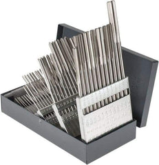 Hertel - #1 to #60, Chucking Reamer Set - Straight Flute, Right Hand Cut, 60 Pieces - Apex Tool & Supply