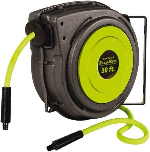 Legacy - 30' Spring Retractable Hose Reel - 150 psi, Hose Included - Apex Tool & Supply