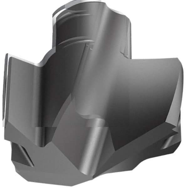 Iscar - Series ICP, 30.81mm Diam Grade IC908 Replaceable Drill Tip - Carbide, TiAlN/TiN Finish, 30 Seat Size - Apex Tool & Supply