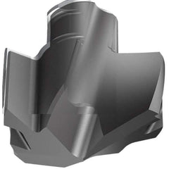 Iscar - Series ICP, 30.81mm Diam Grade IC908 Replaceable Drill Tip - Carbide, TiAlN/TiN Finish, 30 Seat Size - Apex Tool & Supply