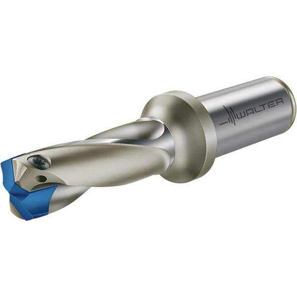 Walter - 0.472" Diam, 3xD, 1.42" Max Depth, 3/4" Shank Diam, 4.71" OAL, Replaceable Tip Drill - P6001-D12..R, P6002-D12..R, P6003-D12..R, P6004-D12..R Insert, B 4013 Toolholder, Series Xtra-tec - Apex Tool & Supply