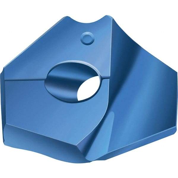 Walter - Series P6001, 9/16" Diam Grade WPP45C Replaceable Drill Tip - Carbide, TiAlN/TiAl Finish - Apex Tool & Supply