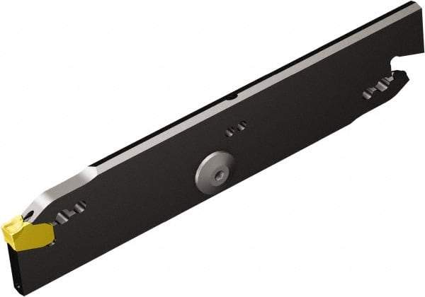 Sandvik Coromant - 80mm Max Depth of Cut, Neutral Cut, Indexable Grooving Blade - 2.68mm Insert Width, G Seat Size, QD-NN2..C..A Insert Style, Series CoroCut QD - Apex Tool & Supply