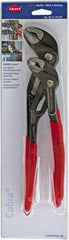Knipex - 2 Piece Tongue & Groove Plier Set - Comes in Plastic Sleeve - Apex Tool & Supply