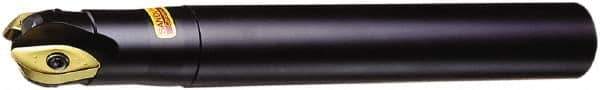 Sandvik Coromant - 10mm Cut Diam, 8.6mm Max Depth of Cut, 16mm Shank Diam, 160mm OAL, Indexable Ball Nose End Mill - 19.8mm Head Length, Straight Shank, R216.. A Toolholder, R216-10 02 Insert - Apex Tool & Supply