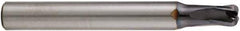 Niagara Cutter - 5/16", 4 Flute, Single End, Solid Carbide, 0.08" Corner Radius End Mill - 3" OAL, 20° Helix, Right Hand Flute, 5/16" LOC, Right Hand Cut, 3/4" Extended Reach - Apex Tool & Supply