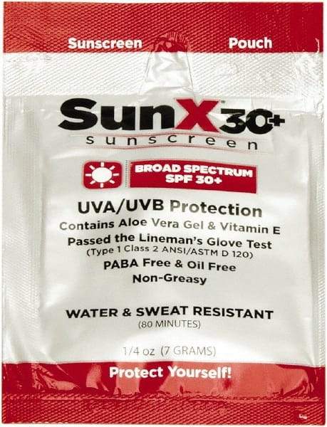 North - 0.25 oz Packet Sunscreen - SPF 30, 300 Packets - Apex Tool & Supply